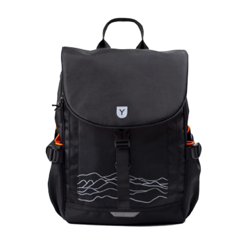 Stylish MultiPurpose Space Black Dhampus Backpack 13L